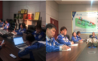 努力工作，健康生活，艾灸培訓中